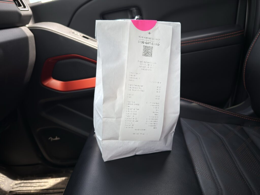 Frugal Burger Kalispell Bag
