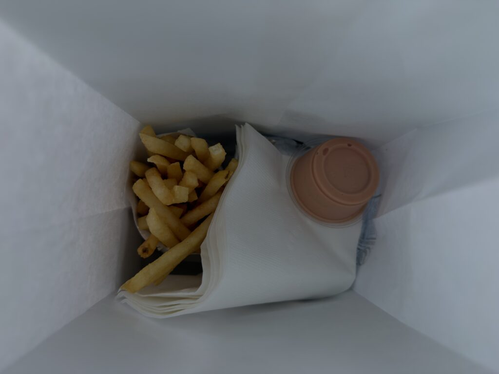 Frugal Burger Kalispell Bagged Order