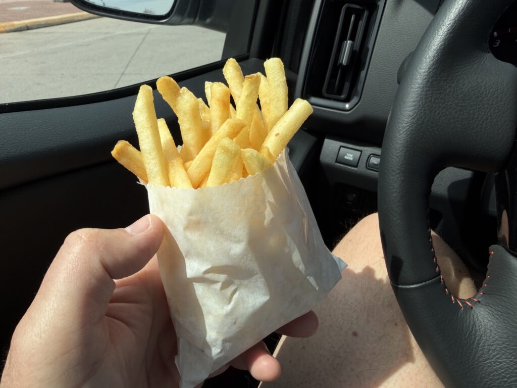 Frugal Burger Kalispell French Fries